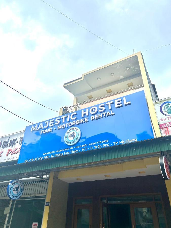 Majestic Hostel - Tour & Motorbike Rental Ha Giang Exterior photo